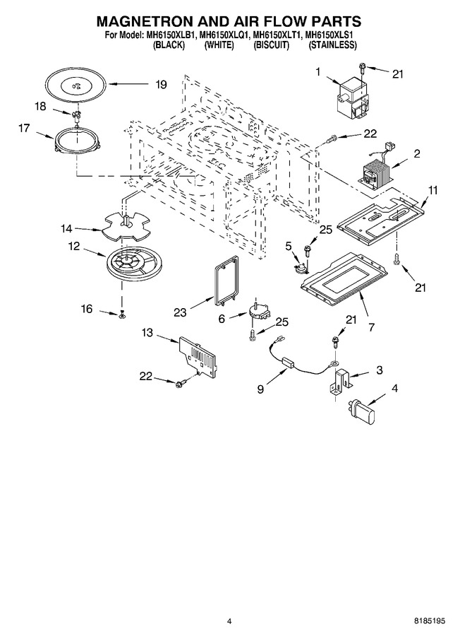 Diagram for MH6150XLB1