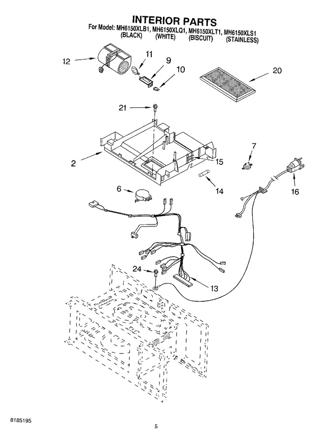 Diagram for MH6150XLS1