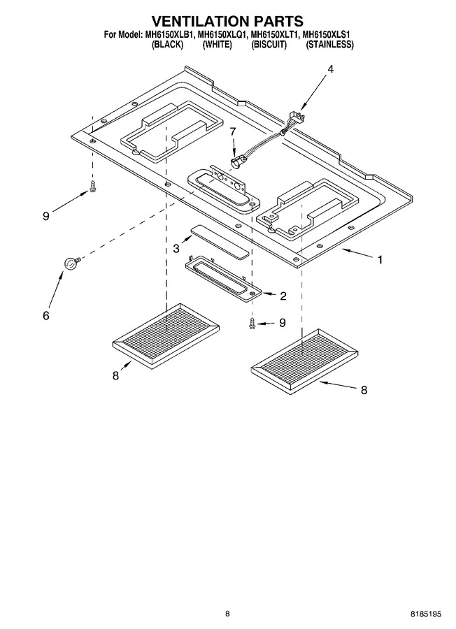 Diagram for MH6150XLS1