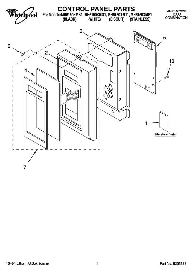 Diagram for MH6150XMB1