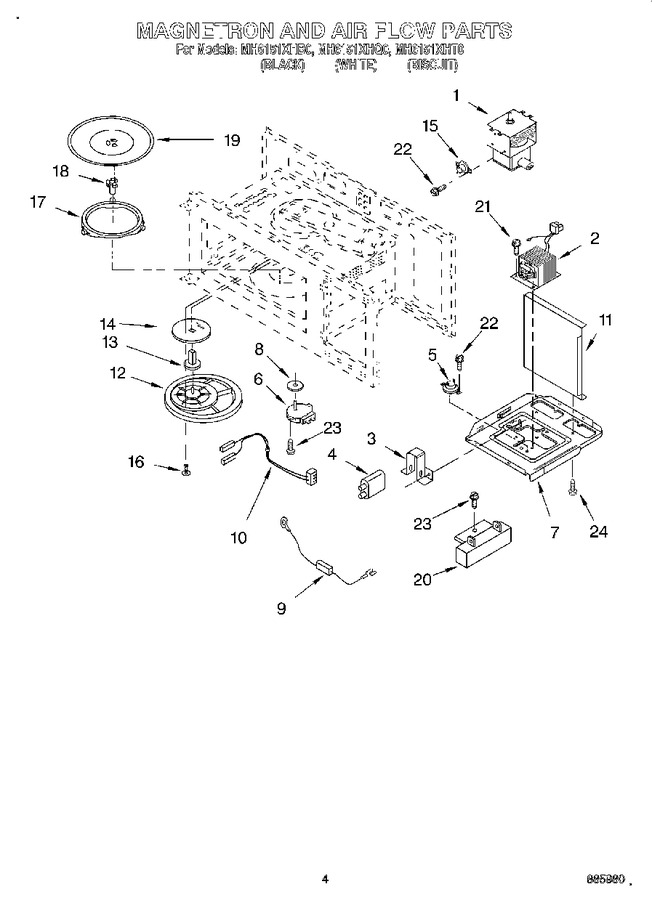 Diagram for MH6151XHT0