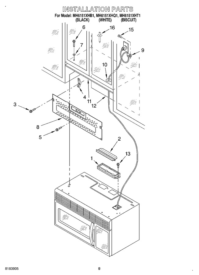 Diagram for MH6151XHB1