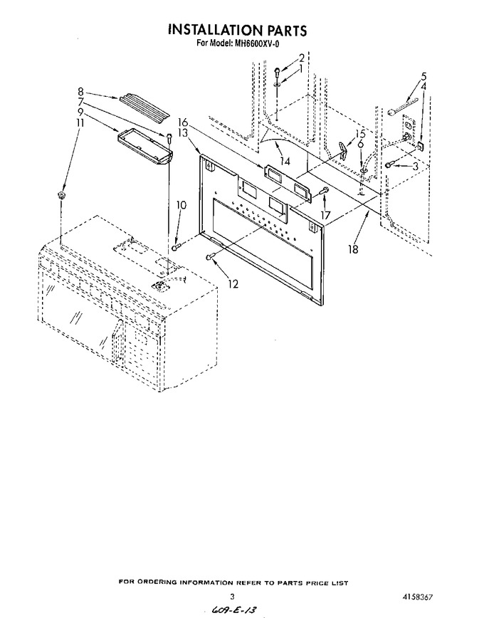 Diagram for MH6600XV0