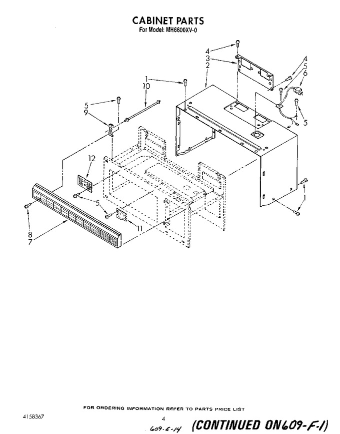 Diagram for MH6600XV0