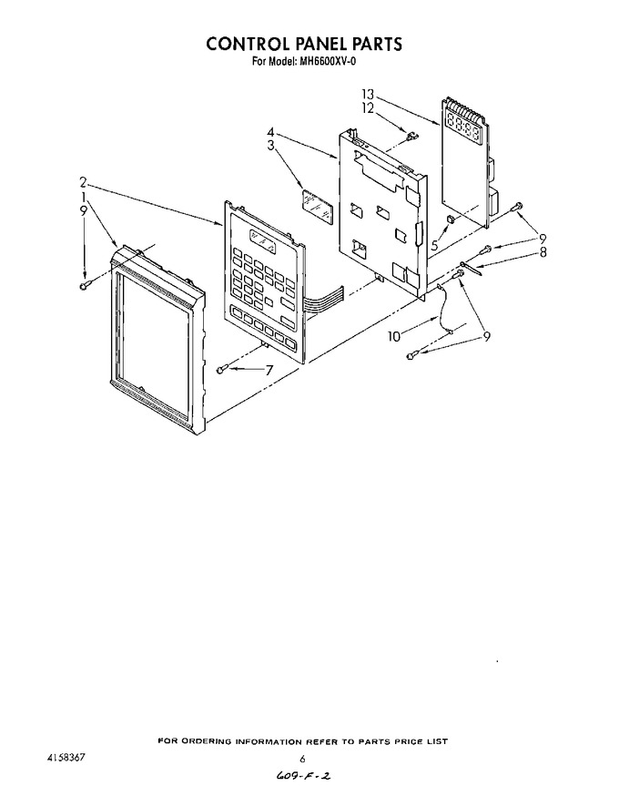 Diagram for MH6600XV0