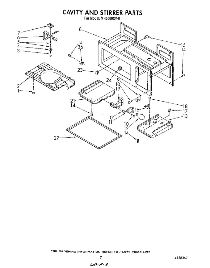 Diagram for MH6600XV0