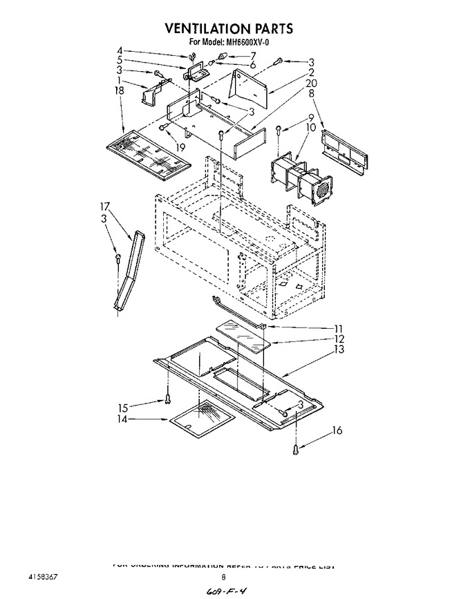 Diagram for MH6600XV0