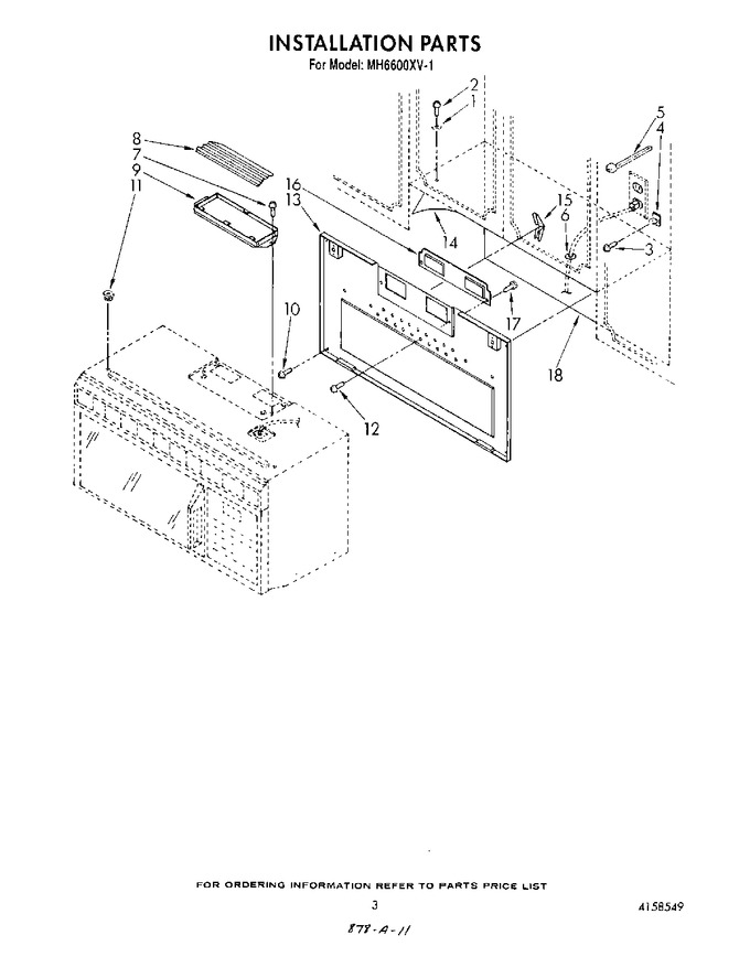 Diagram for MH6600XV1