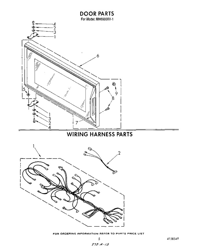 Diagram for MH6600XV1