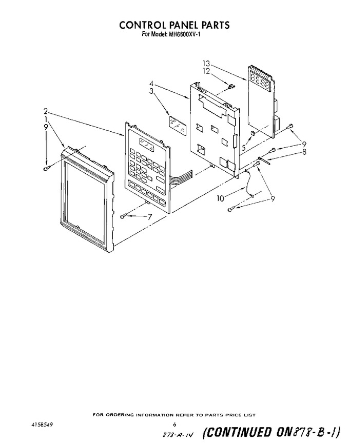 Diagram for MH6600XV1