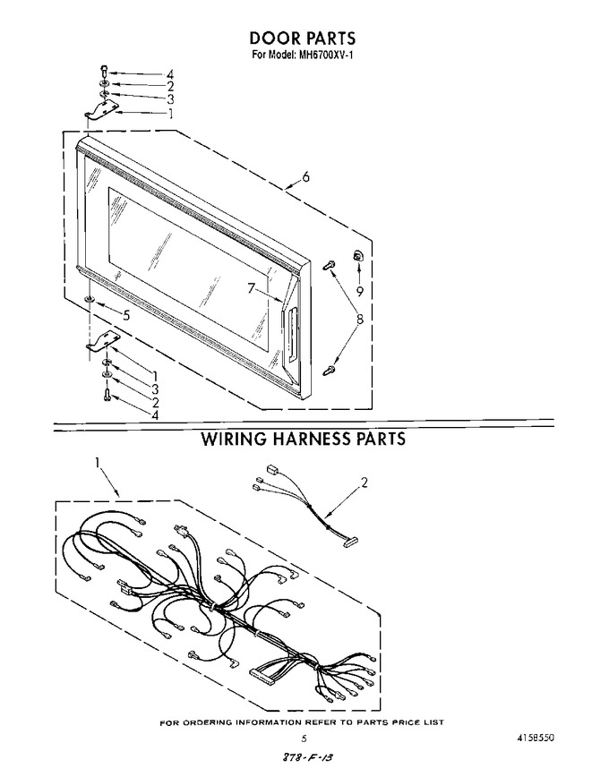 Diagram for MH6700XV1
