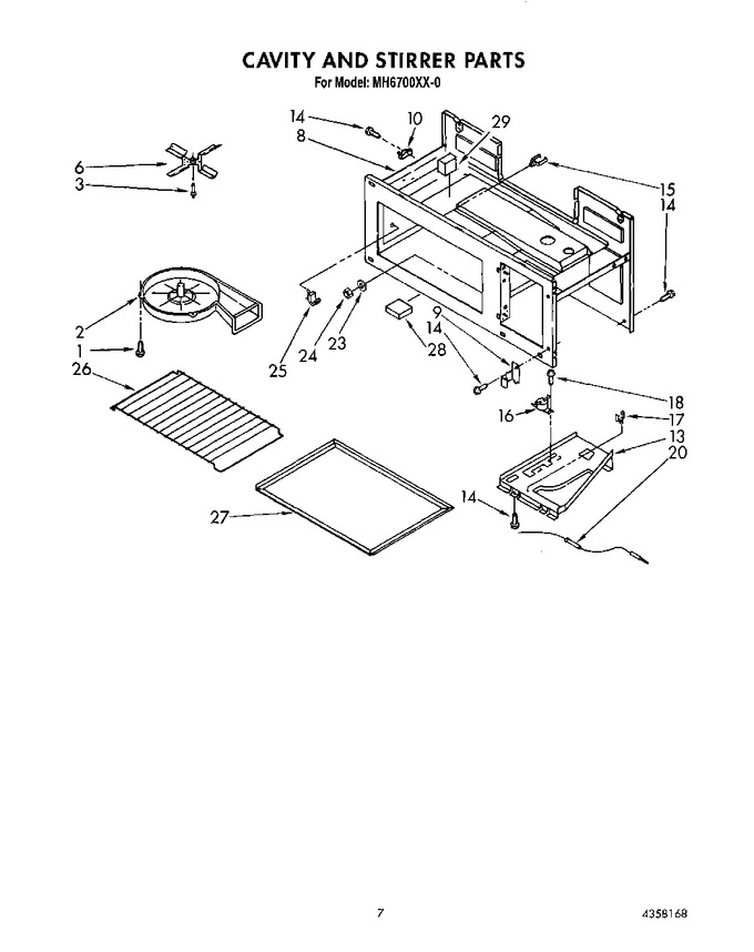 Diagram for MH6700XX0