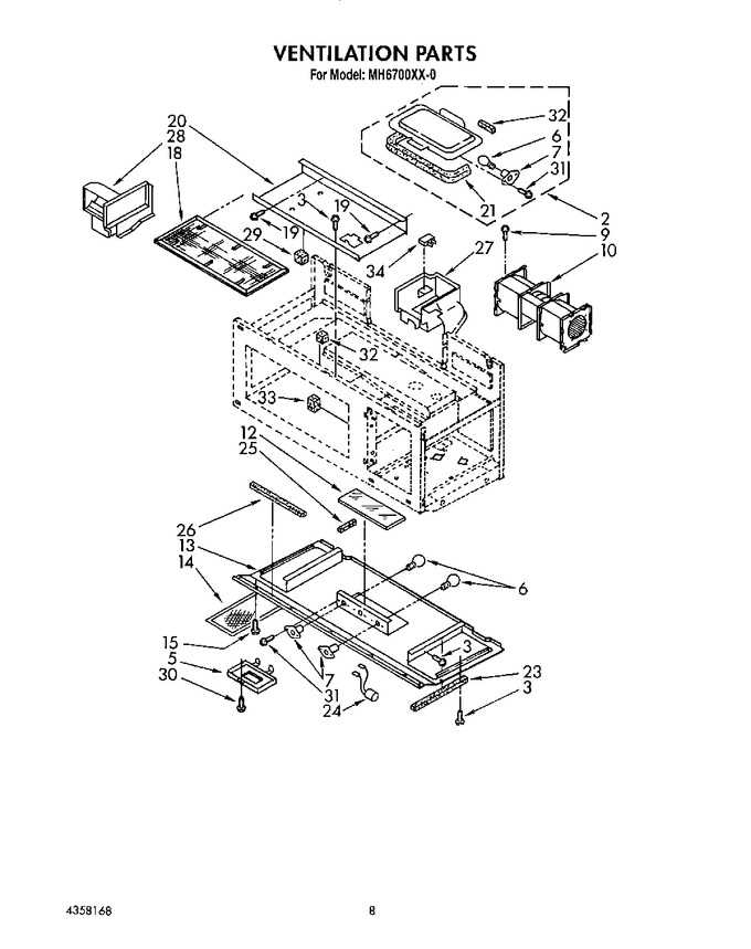 Diagram for MH6700XX0