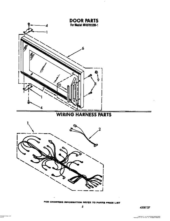 Diagram for MH6701XW1