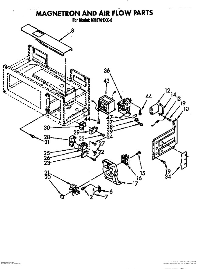 Diagram for MH6701XX0