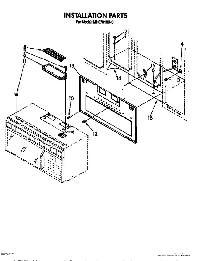 Diagram for MH6701XX0