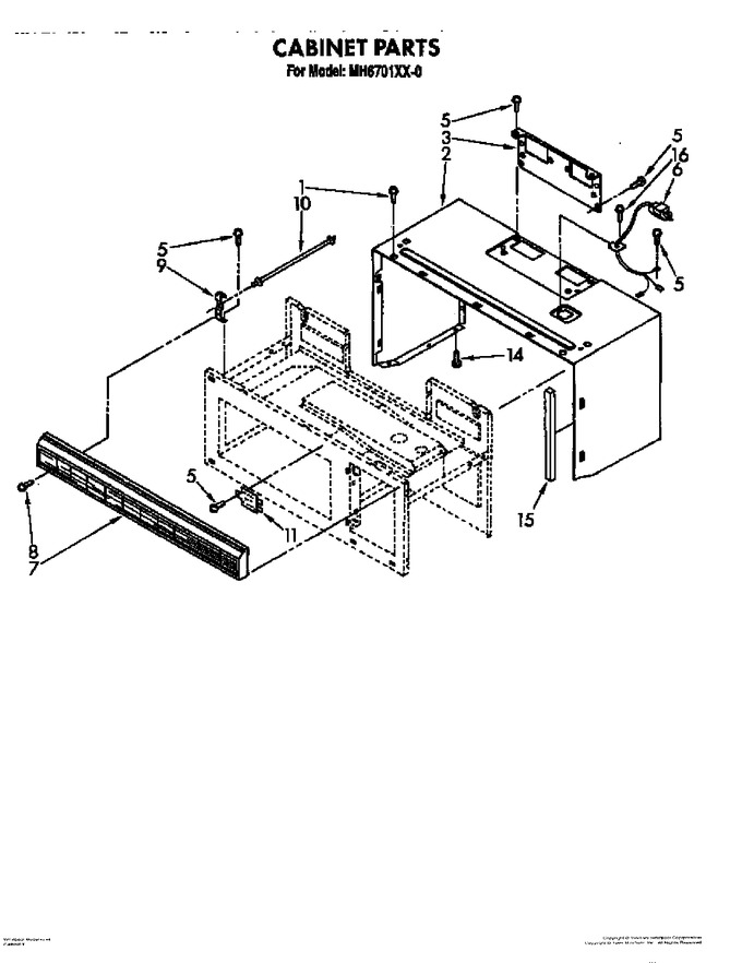Diagram for MH6701XX0