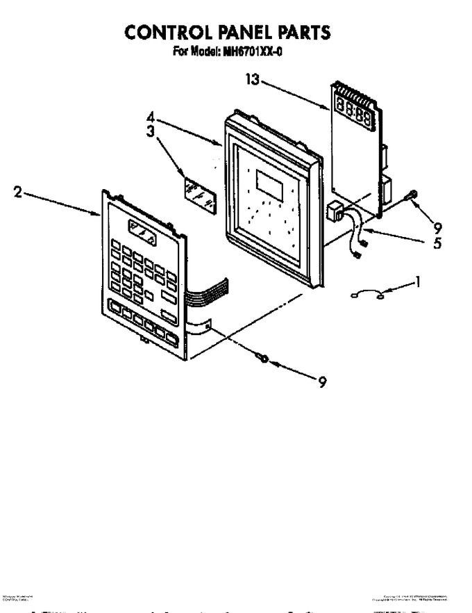 Diagram for MH6701XX0