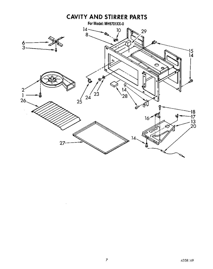 Diagram for MH6701XX0