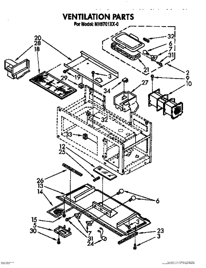Diagram for MH6701XX0