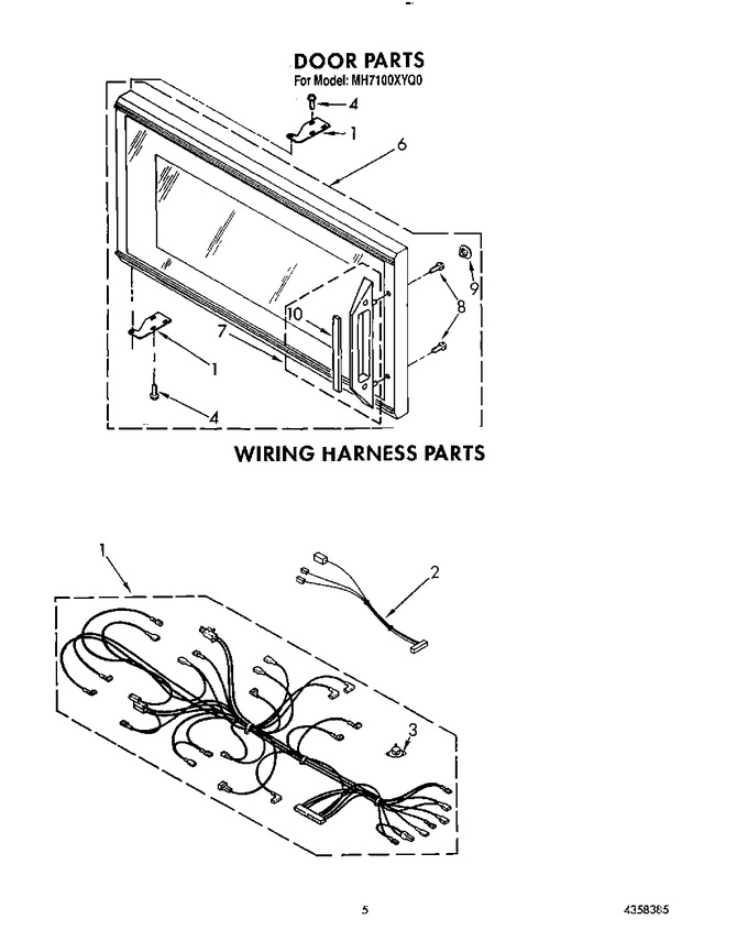 Diagram for MH7100XYB0