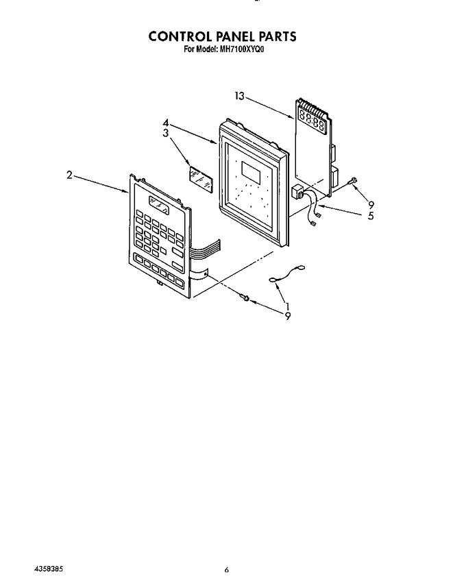 Diagram for MH7100XYB0