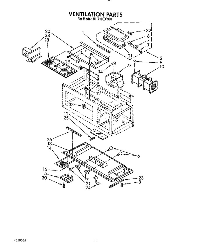 Diagram for MH7100XYB0
