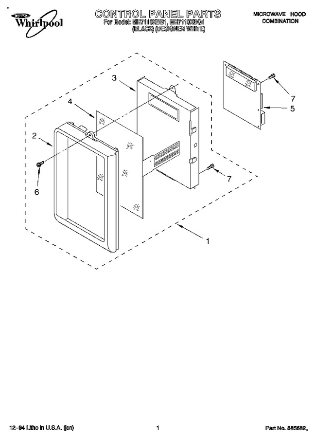 Diagram for MH7110XBB1