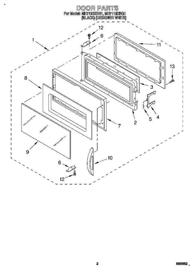 Diagram for MH7110XBQ1
