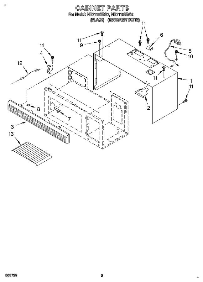 Diagram for MH7110XBQ3