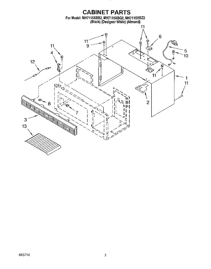 Diagram for MH7115XBB2