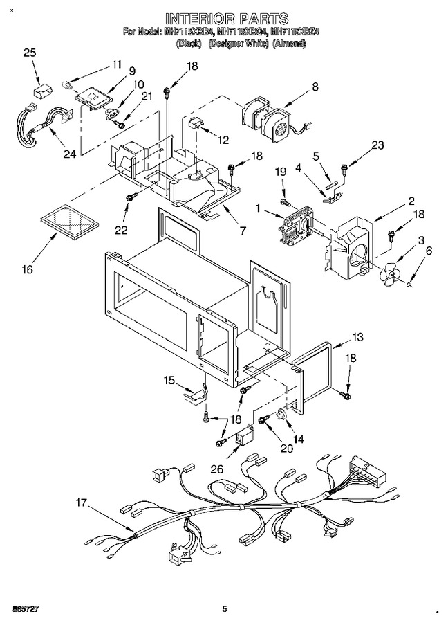 Diagram for MH7115XBQ4