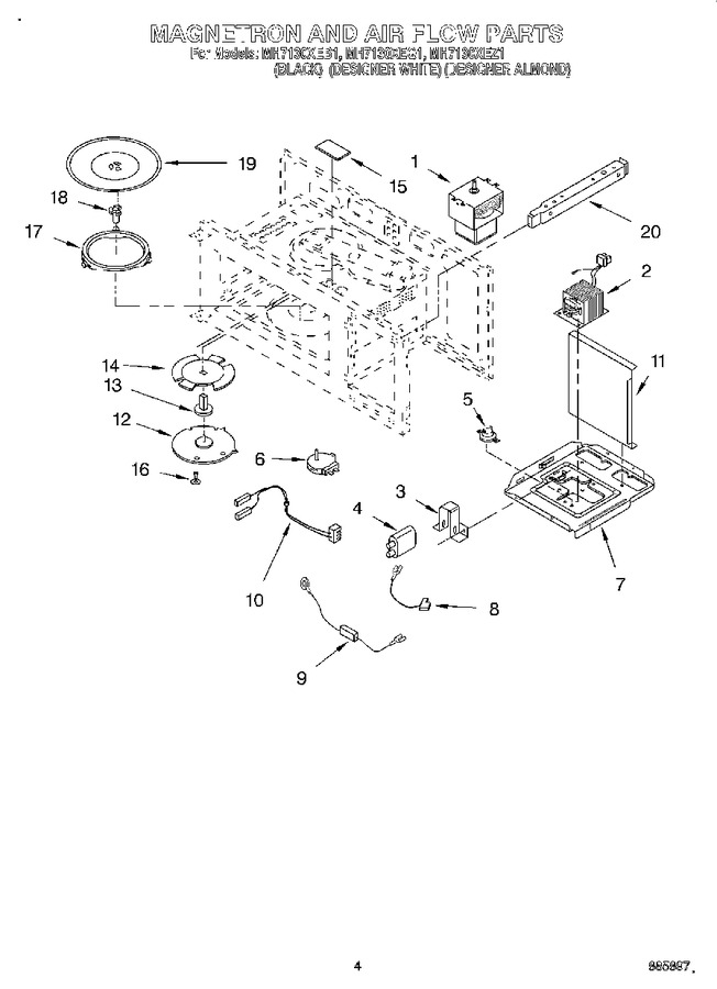 Diagram for MH7130XEZ1