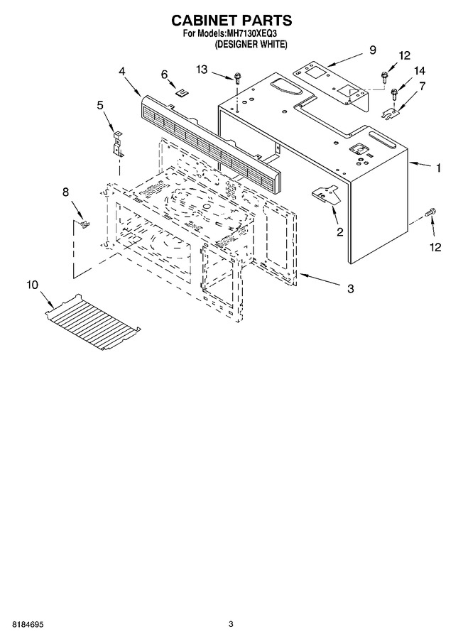 Diagram for MH7130XEQ3