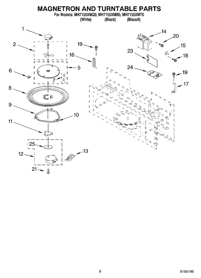 Diagram for MH7155XMT0