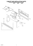 Diagram for 06 - Cabinet And Installation Parts