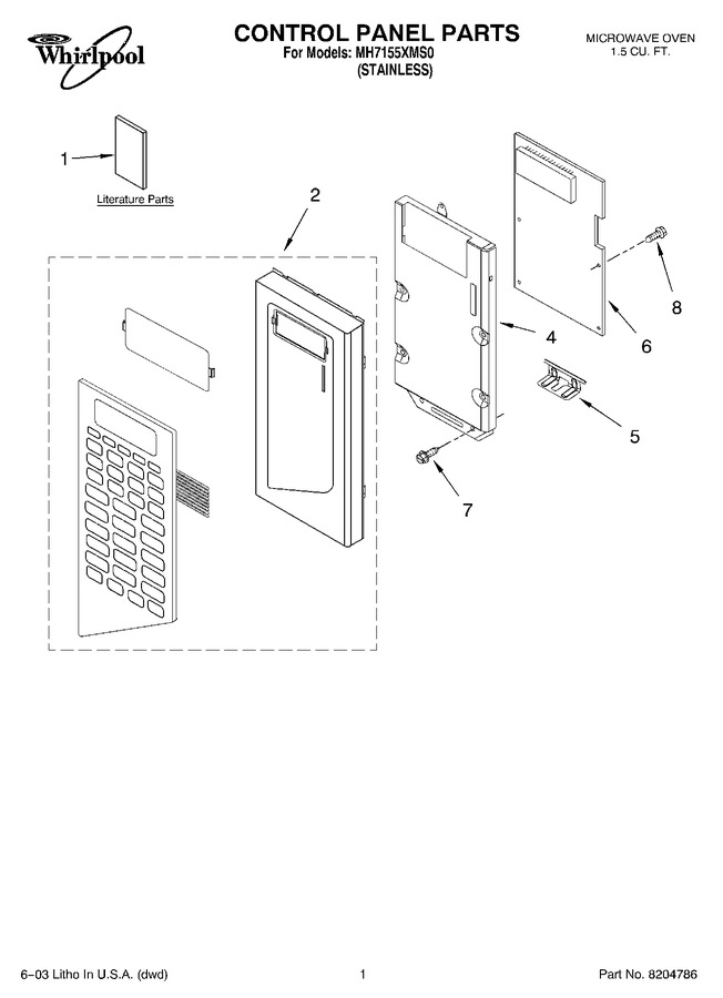 Diagram for MH7155XMS0