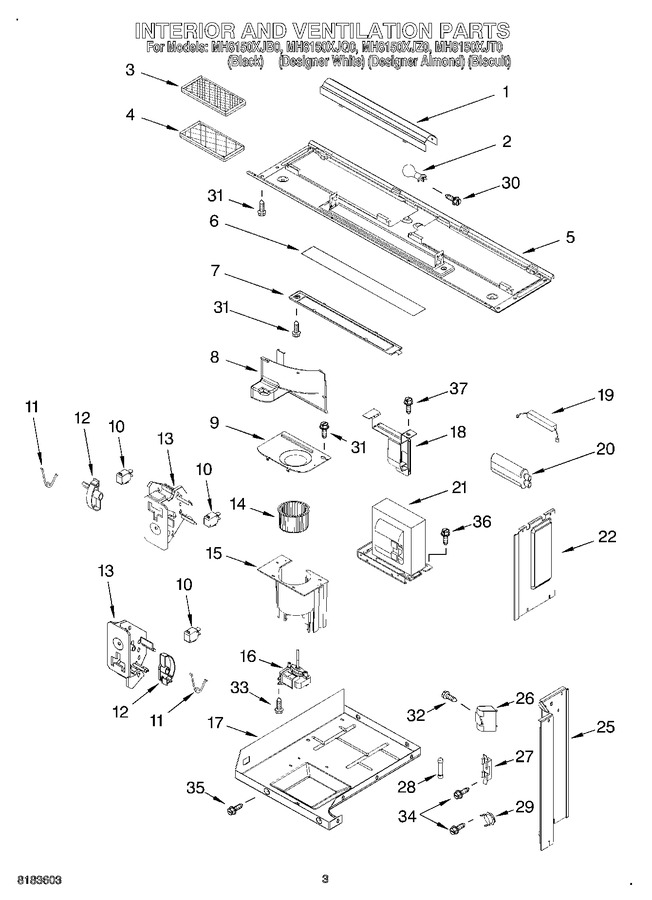 Diagram for MH8150XJB0