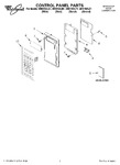 Diagram for 01 - Control Panel Parts