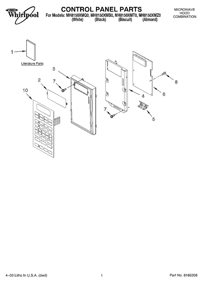 Diagram for MH8150XMB0