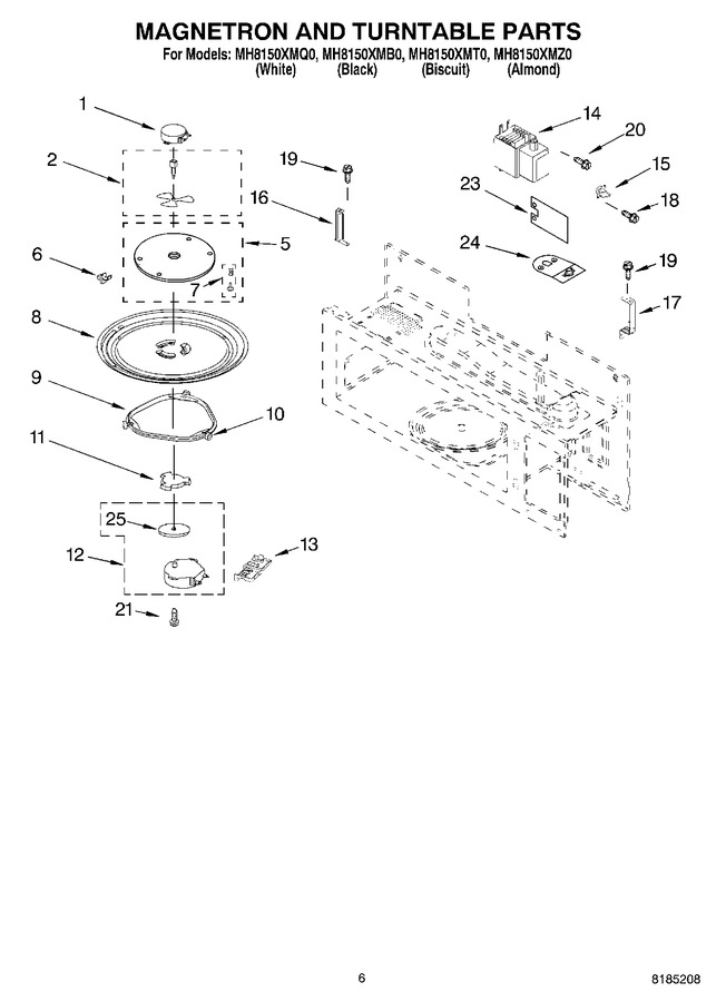Diagram for MH8150XMB0