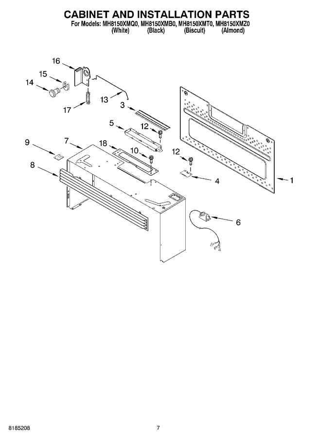 Diagram for MH8150XMB0