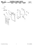 Diagram for 01 - Control Panel Parts