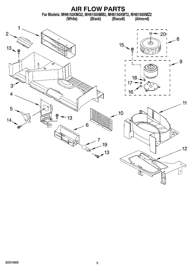 Diagram for MH8150XMQ2