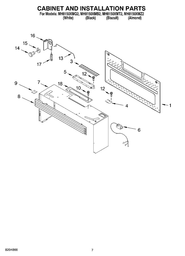 Diagram for MH8150XMB2