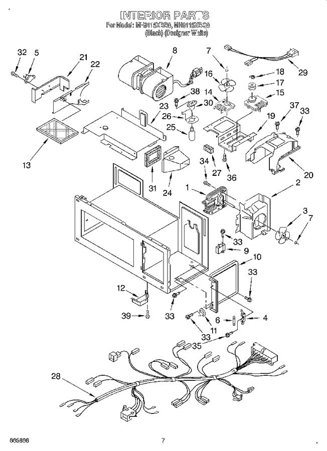 Diagram for MH9115XBQ0
