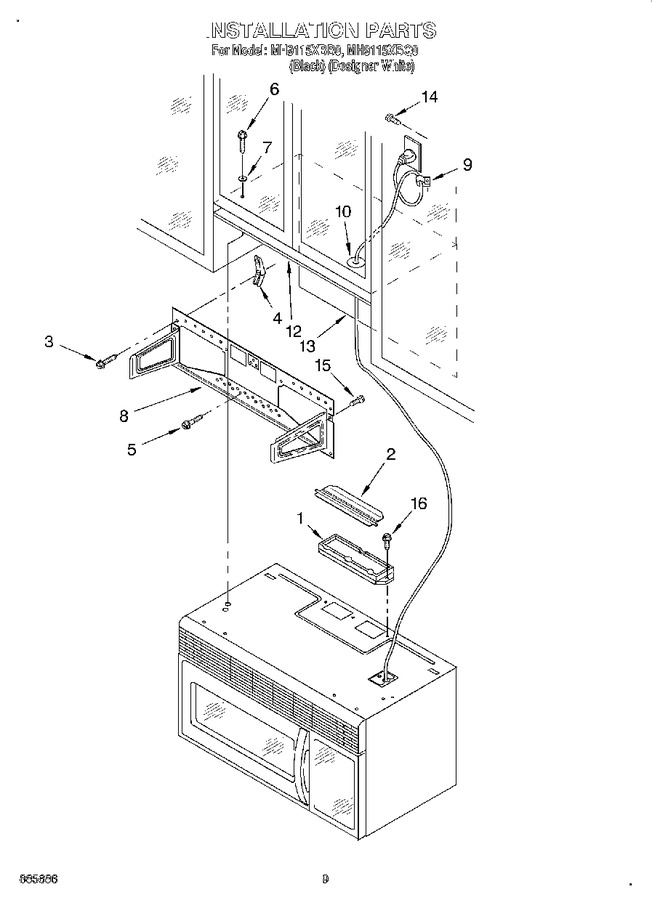Diagram for MH9115XBQ0