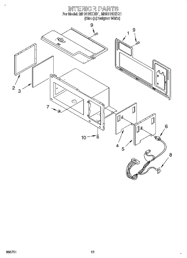 Diagram for MH9115XBB1