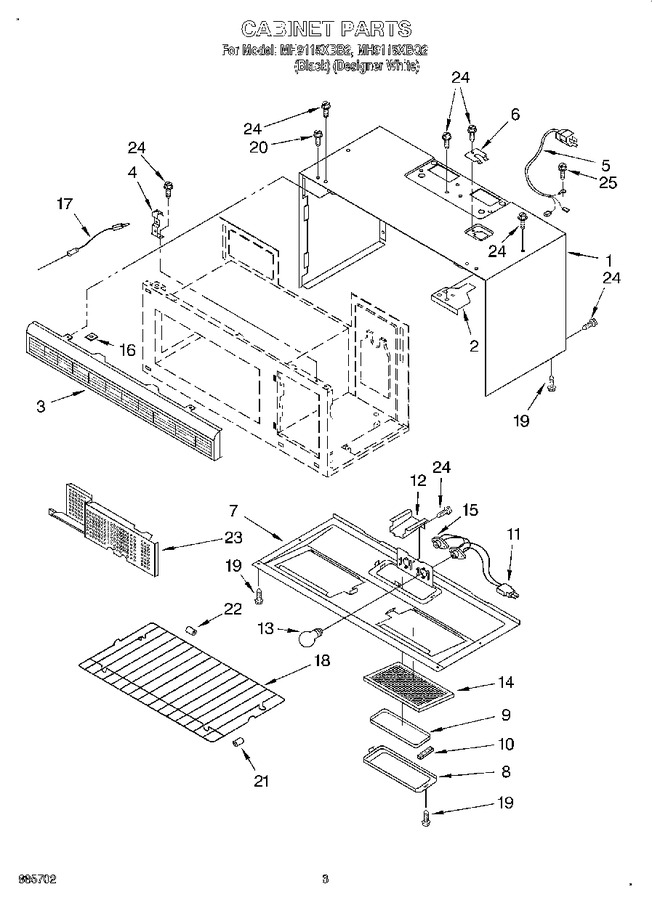 Diagram for MH9115XBB2