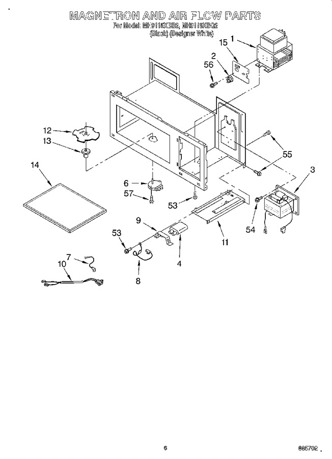 Diagram for MH9115XBB2